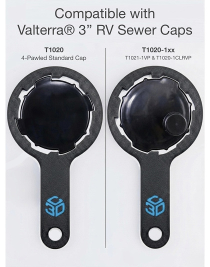 3D Craze RV camper Sewer Cap Wrench